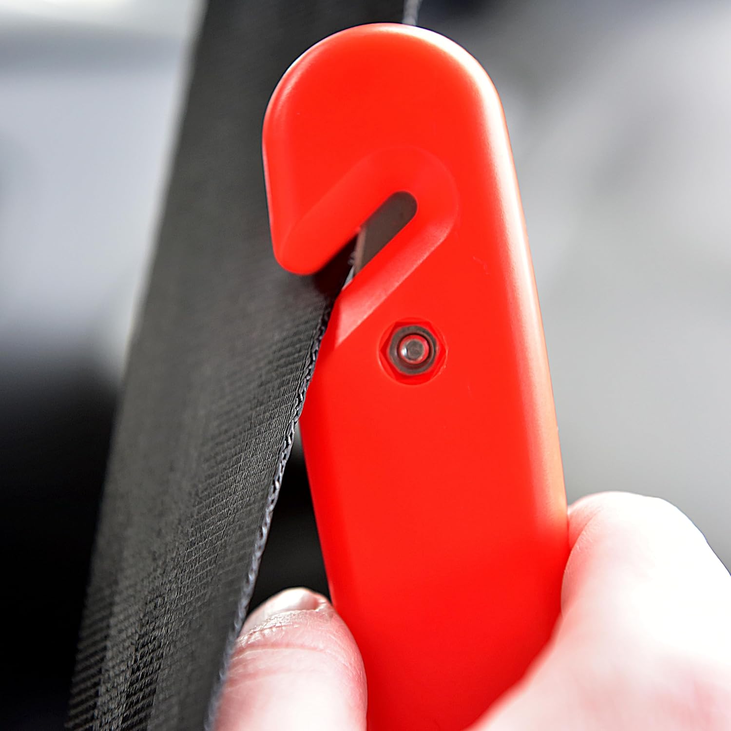 Thumbnail 4 de AA6240 Emergency Car Window/Glass Hammer with Seatbelt Cutter – Red