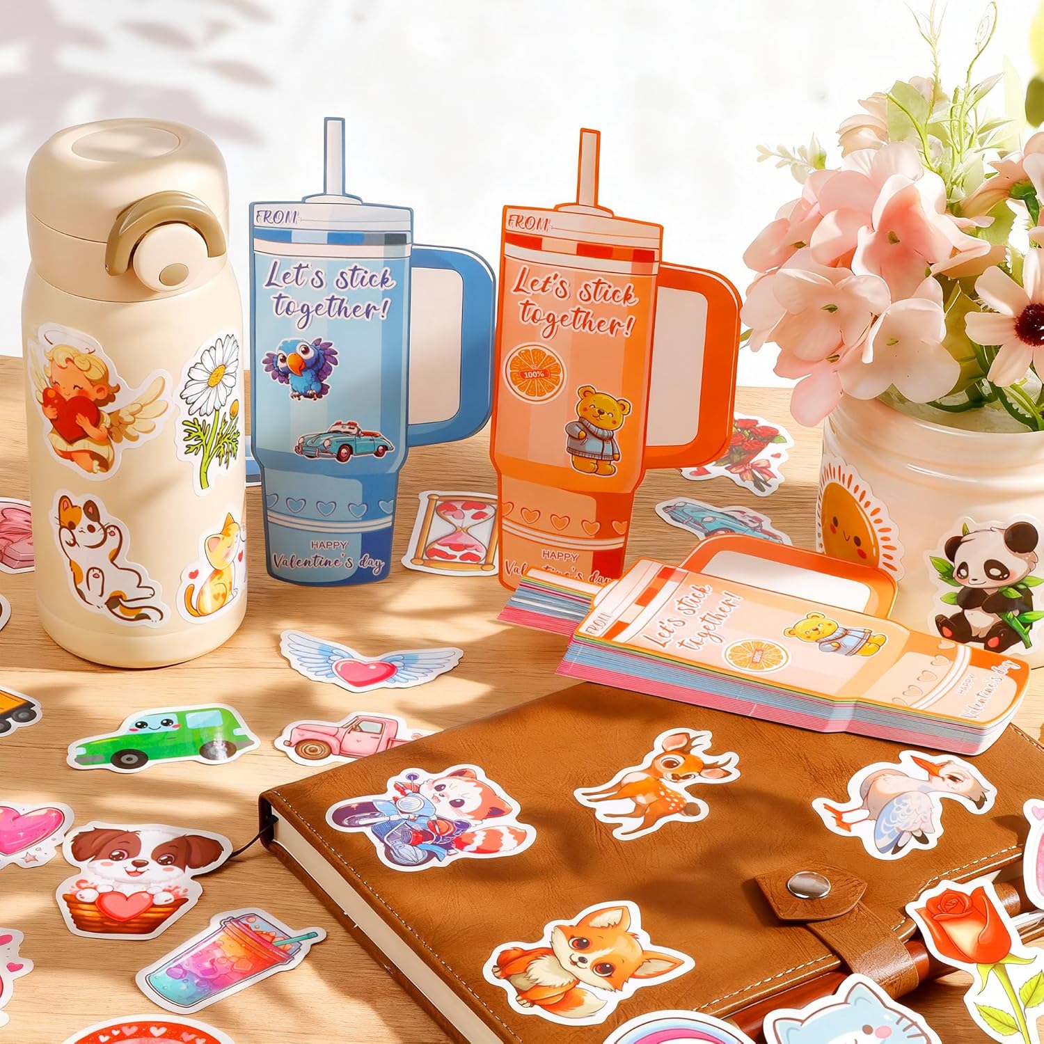 Thumbnail 1 de AYGXU Valentine's Stickers 300pcs 🎨