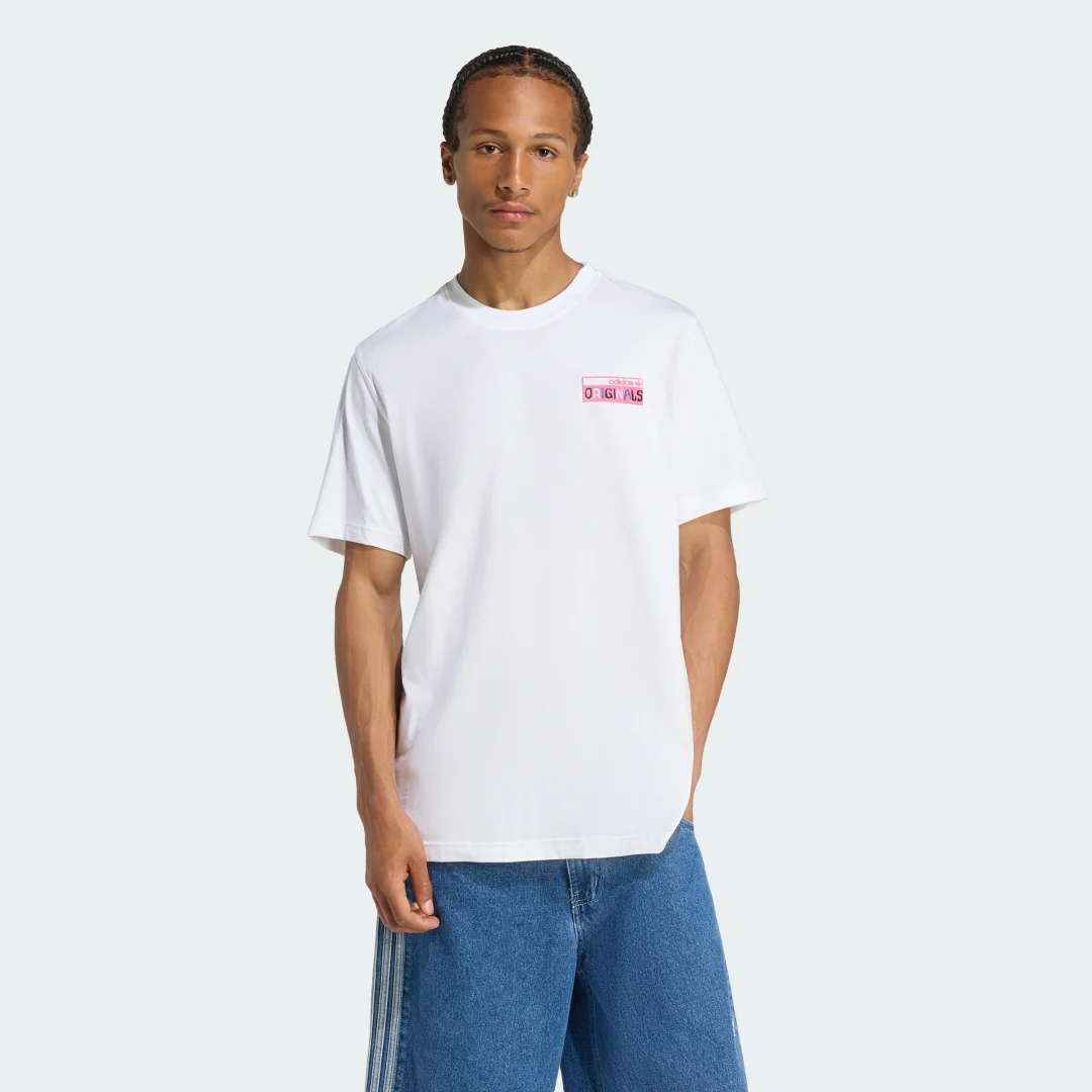 Detalle 2 de Adidas 80s PREM GFX NC en blanco