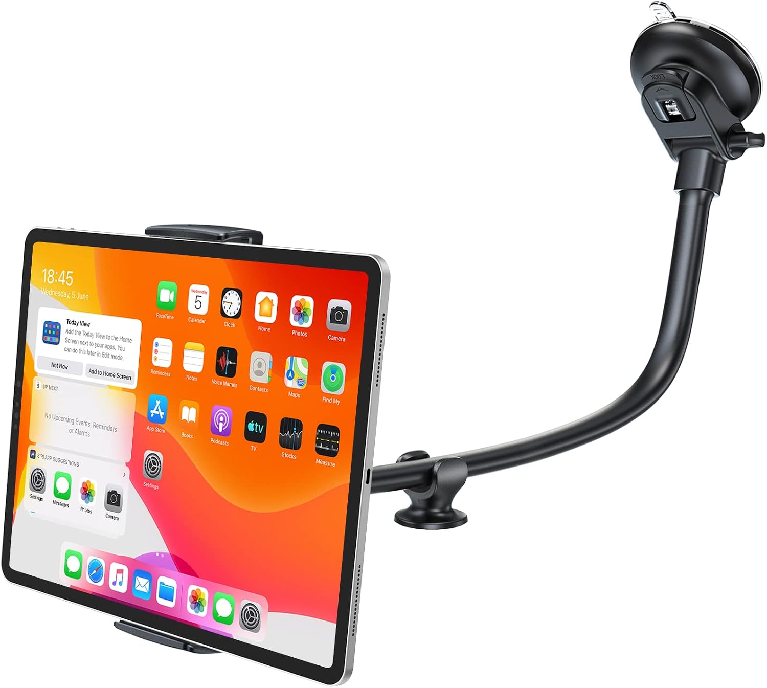 Detalle de APPS2Car af55d9a0-1fb2-4a3b-91b1-206570ac9e08 Car Tablet Holder, 13-inch Arm