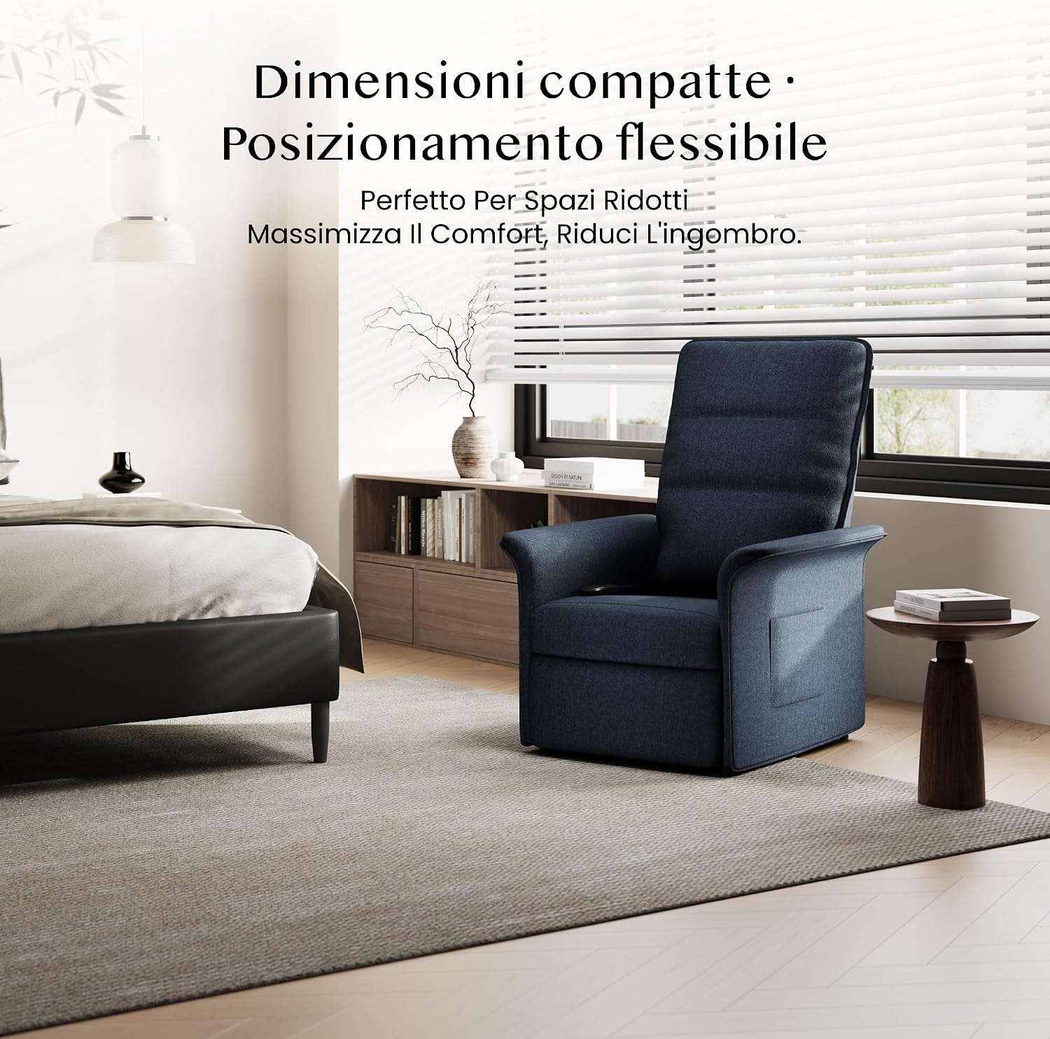 Thumbnail 4 de FLEXISPOT Poltrona Relax Elettrica Push Back 105-155°