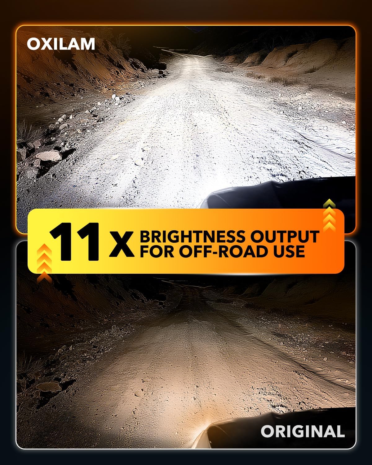 Thumbnail 1 de OXILAM H11 LED 70,000Hrs Bright Headlight