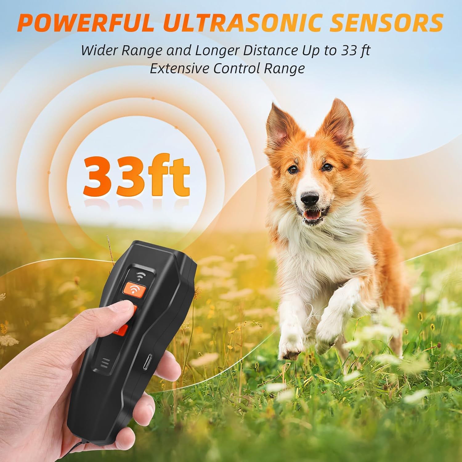 Detalle 2 de Lagriner Anti Aboiement Chien — Répulsif ultrasons 10 m