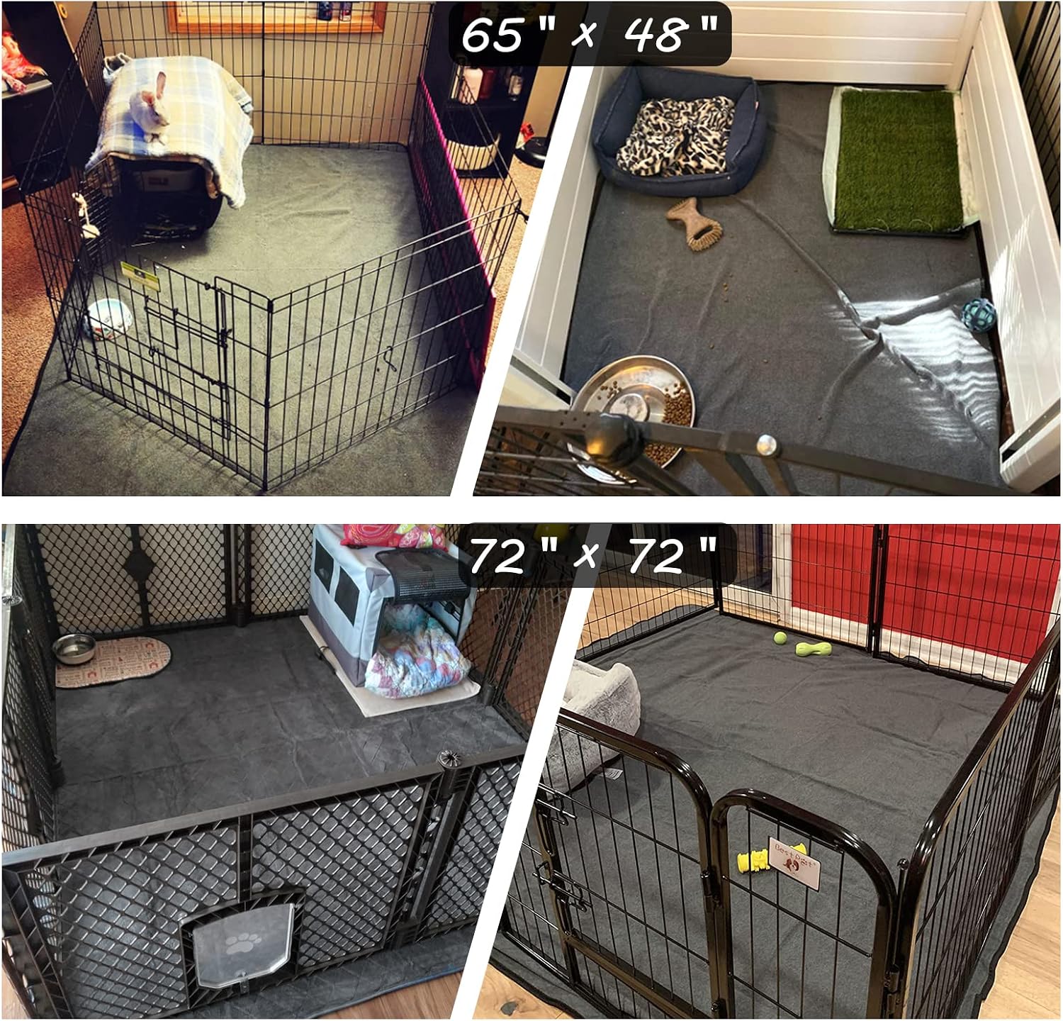 Detalle de ULIGOTA extra large dog pee pad 182x182cm