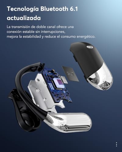 Detalle de Xoruezls AI Auriculares Traductor en Tiempo Real con Pantalla LCD (198 idiomas)