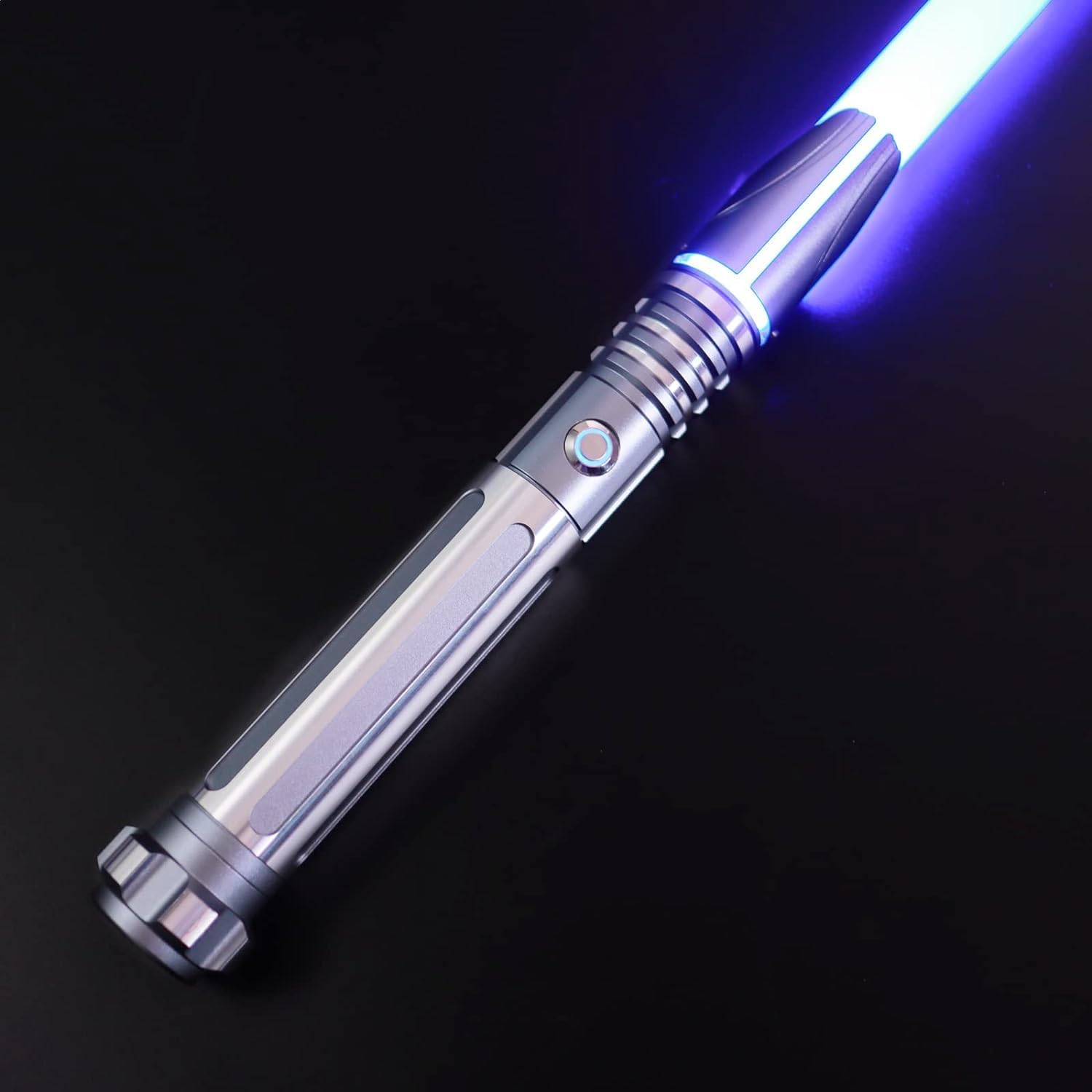 Detalle de ANASABER Dueling Lightsaber S9 Grey with Motion Control — 12 Colours, 16 Sound Fonts, Aluminium Hilt