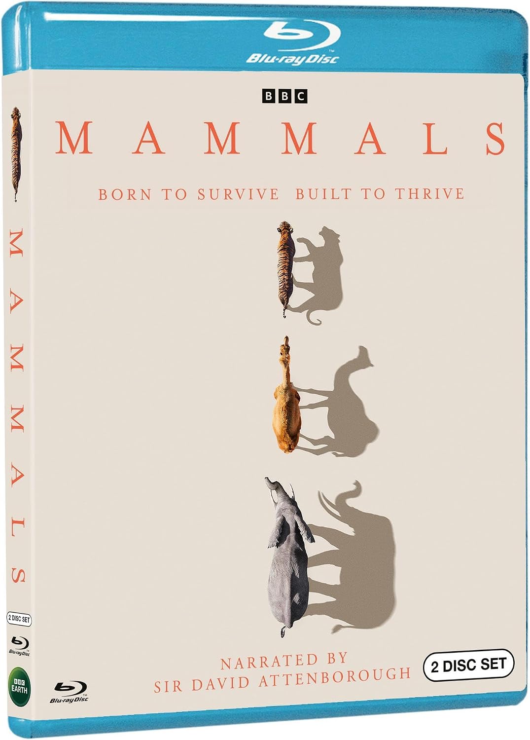 Detalle de Mammals Documentary on Blu-ray, 6-Hour Runtime, 2-Disc Set