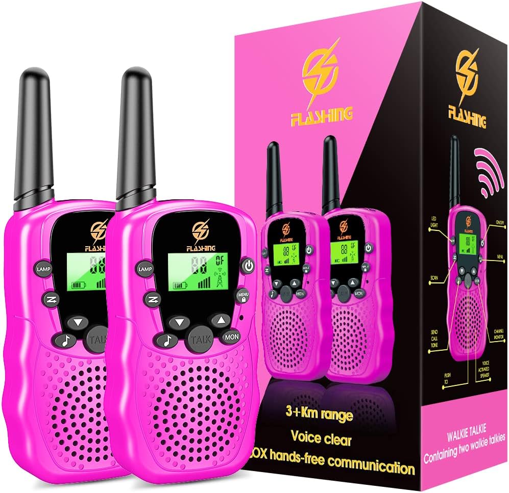 Detalle de EUTOYZ Walkie Talkies for Kids: Durable, Lightweight, and Fun Outdoor Communication