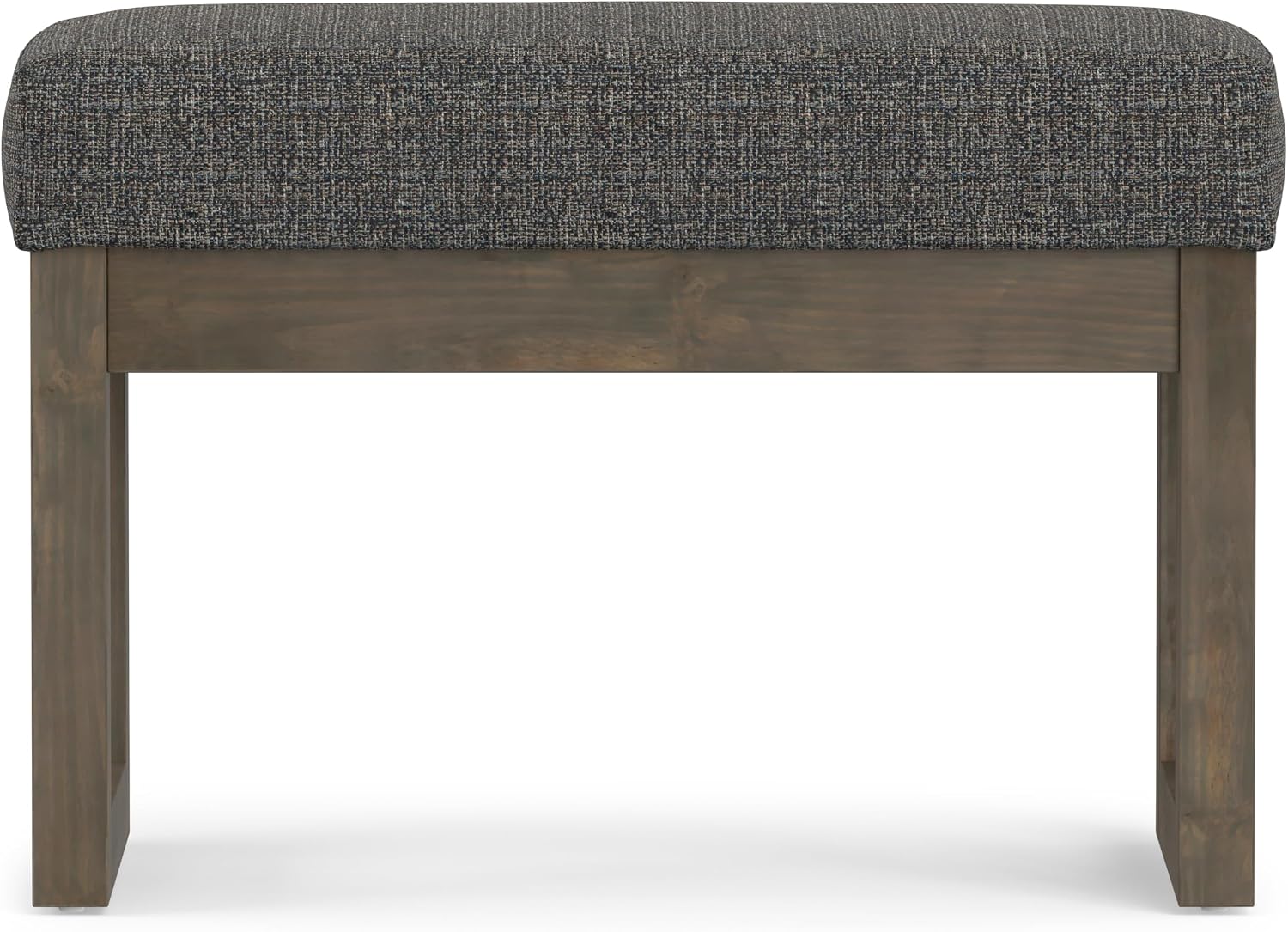 Detalle de SIMPLIHOME Upholstered Ottoman, 27-Inch