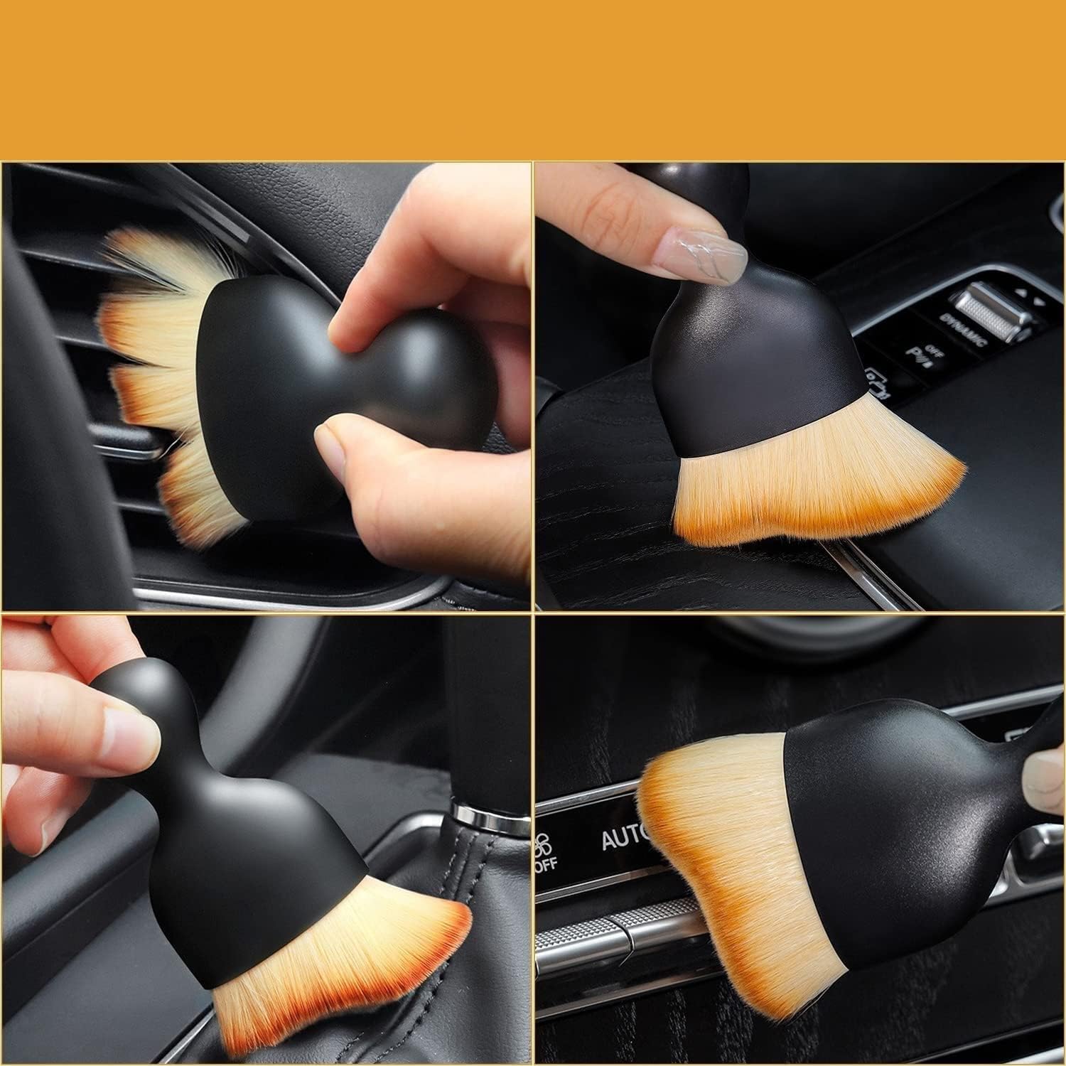 Detalle de XZYZYW Car Interior Cleaning Soft Brush – No Scratch Dusting for Sofa, Screen and Every Corner