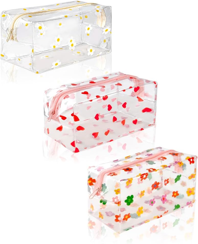 Flintronic Clear Pencil Case Set