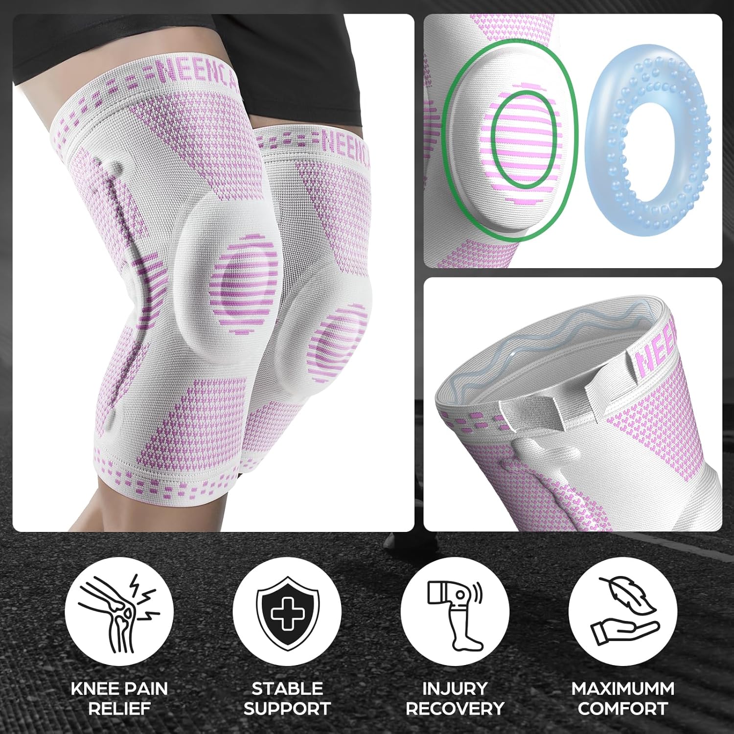 Thumbnail 2 de NEENCA Elite Knee Brace