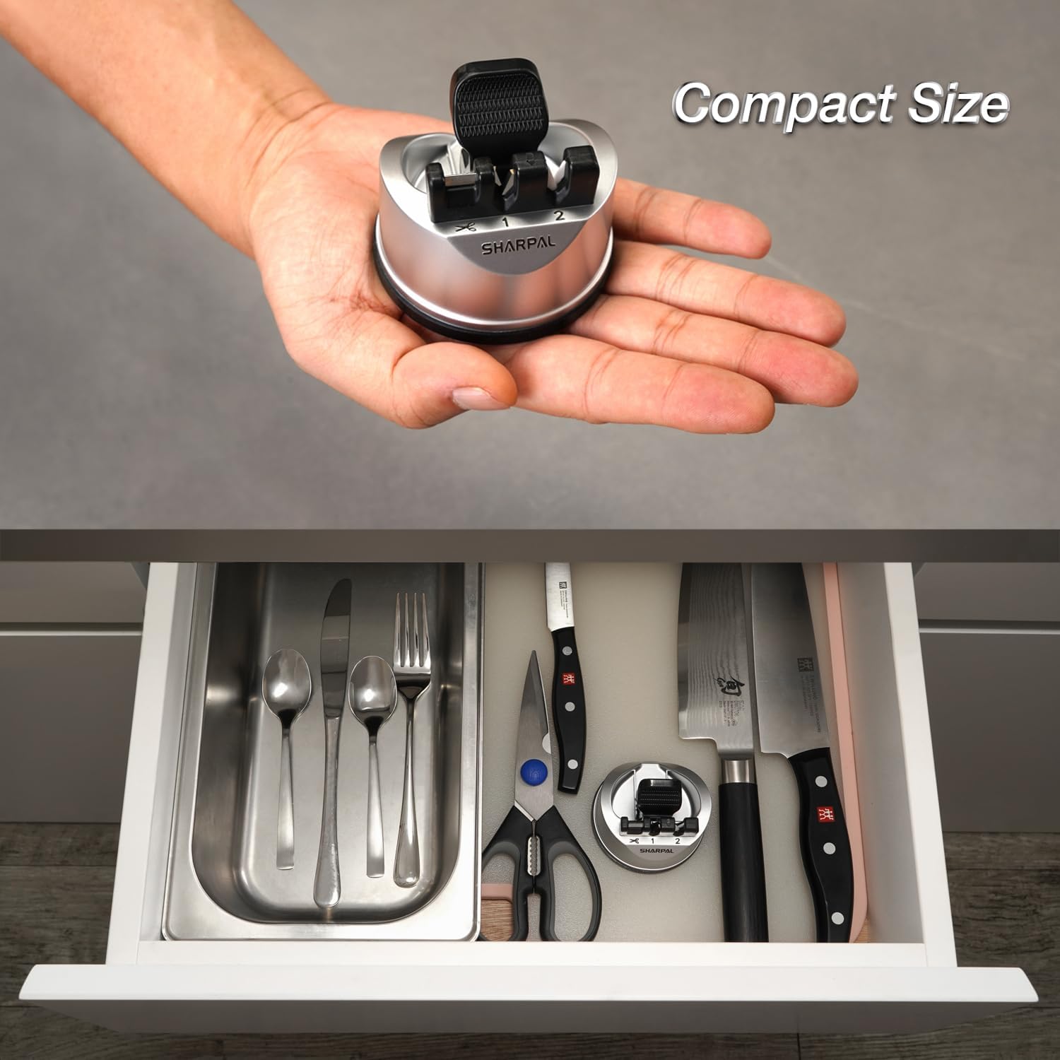 Detalle de SHARPAL 191H Knife & Scissors Sharpener