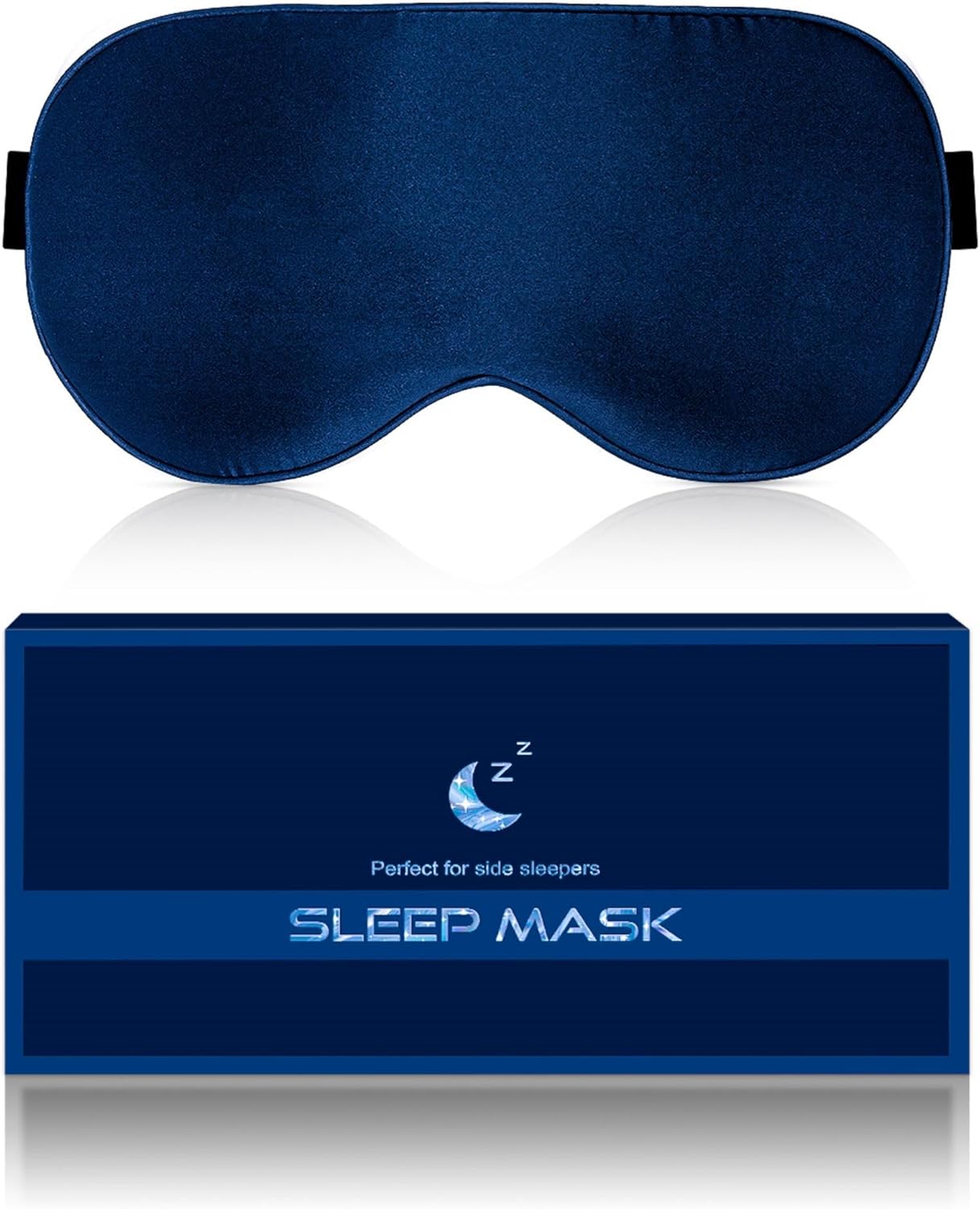 Detalle de Aosun Silk Sleep Mask 22-momme Mulberry Silk eye mask ๐ด