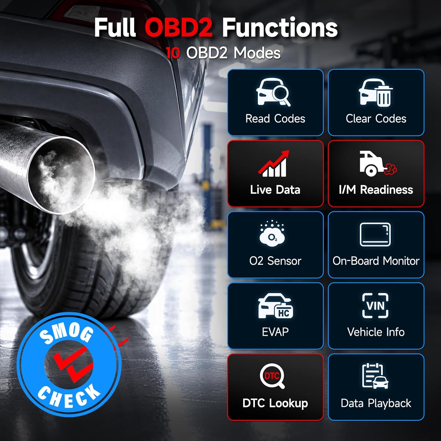 Thumbnail 6 de FOXWELL NT604 OBD2 Scanner 4‑System Diagnostic
