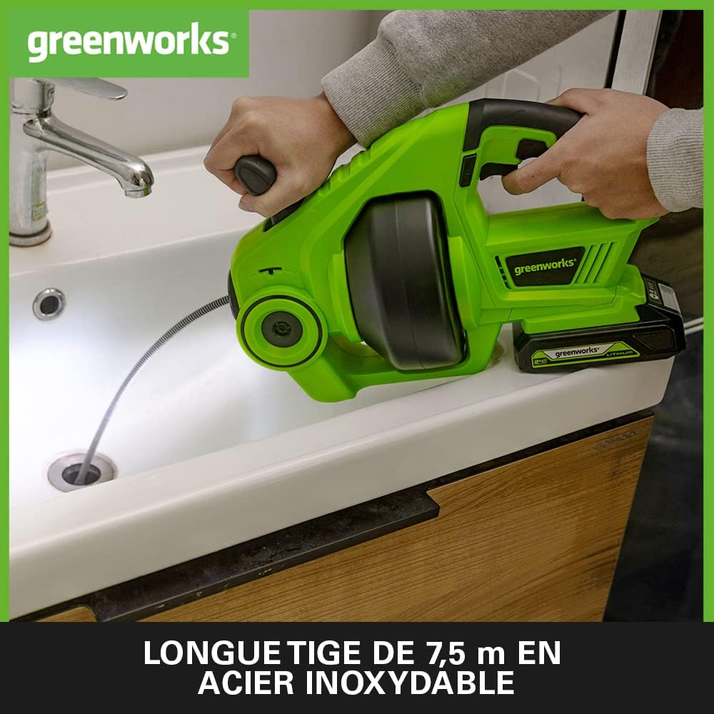 Thumbnail 2 de Greenworks G24DA, 550 tr/min,