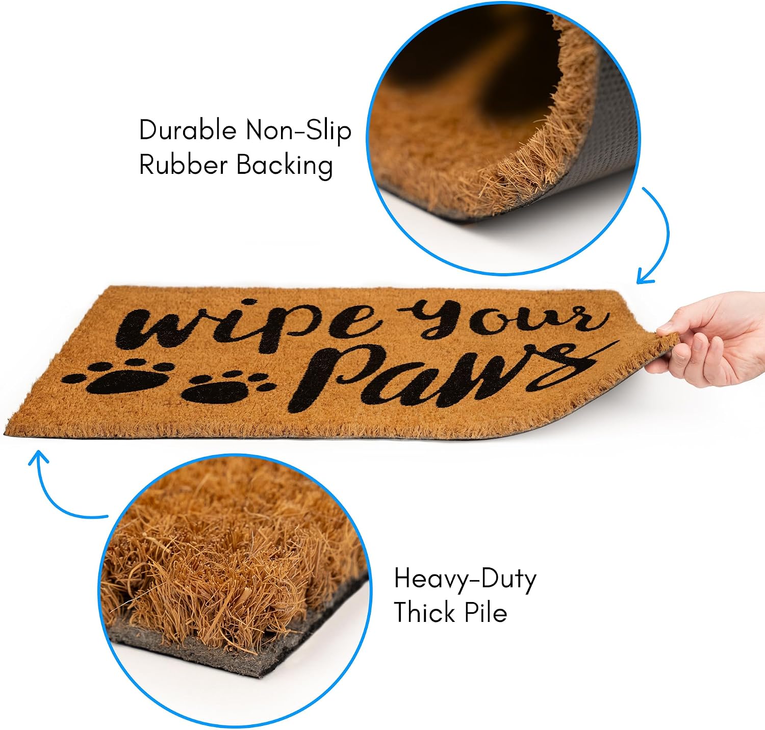 Thumbnail 2 de PLUS Coir Door Mat, 17.5" x 30