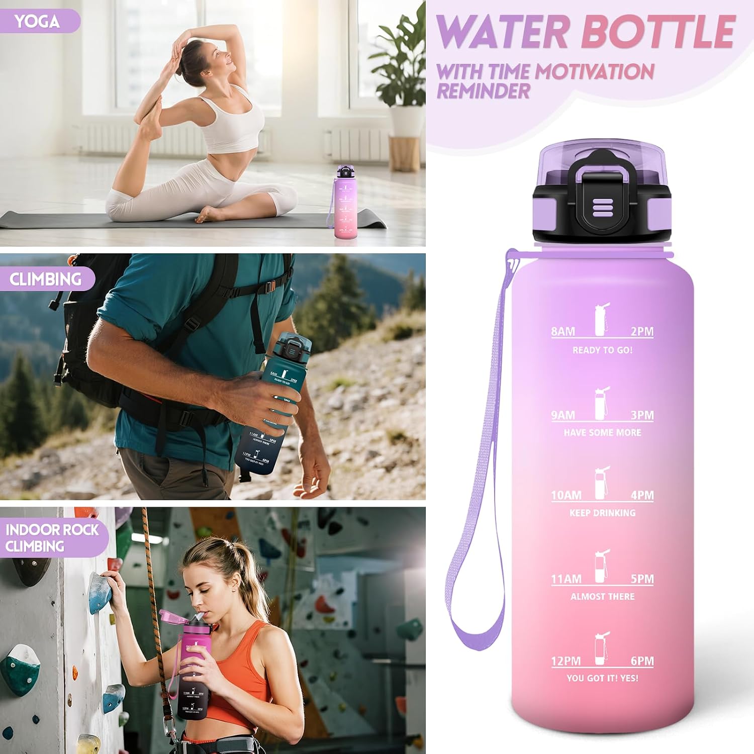 Thumbnail 4 de Motswedi Gourde 1500ML pour sport