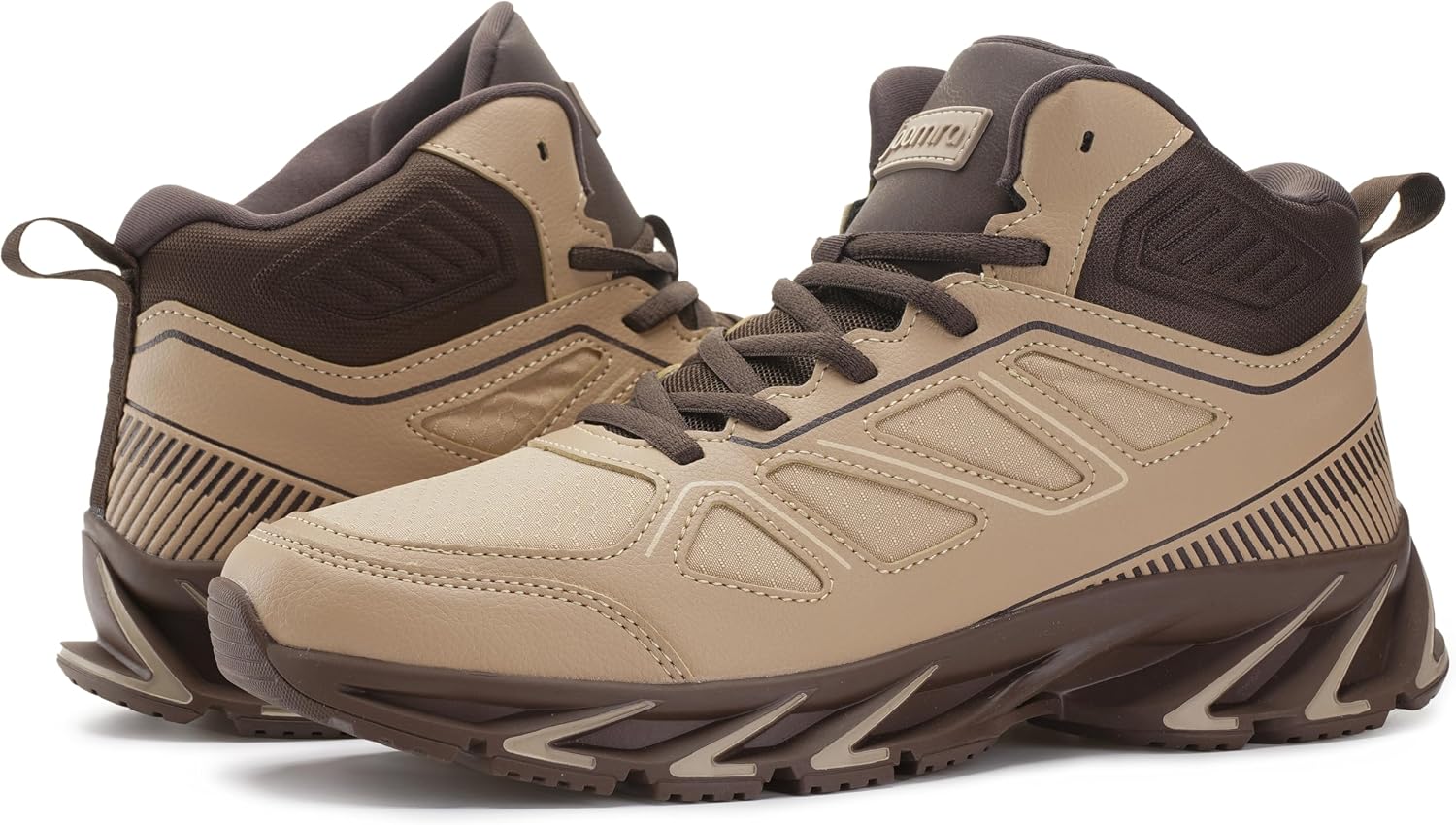 Thumbnail 5 de Joomra High-Top Sneakers in Vegan Leather