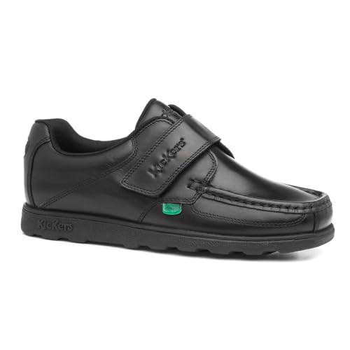 Thumbnail 7 de Kickers Boy's Fragma Single Strap Moc Toe Leather Shoes