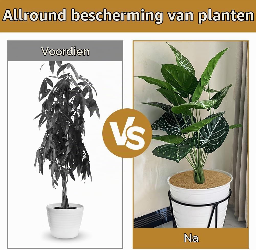 Detalle 2 de OFFCUP 4pcs 40cm kokosvezel-mulchschijven, set van 4