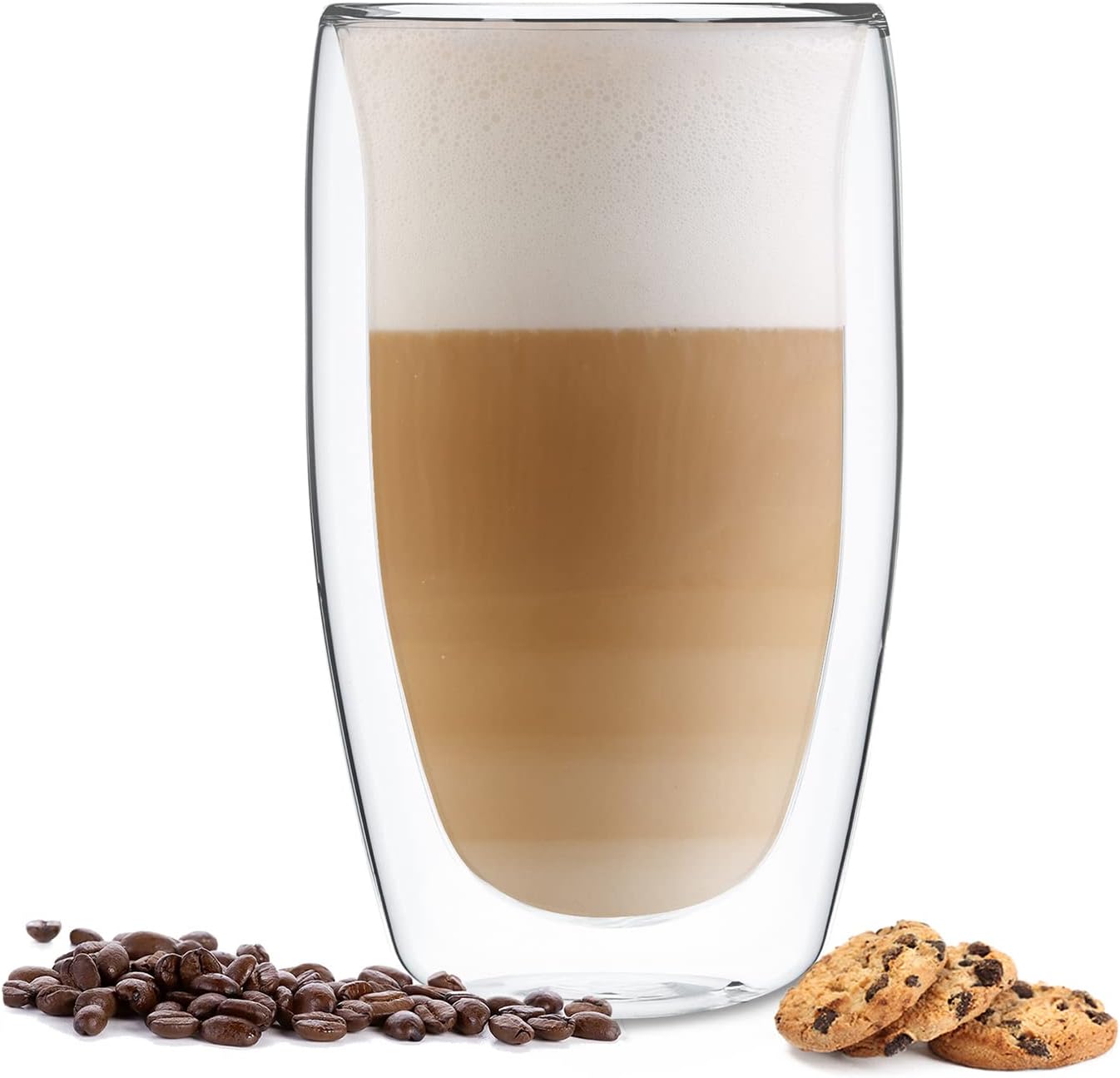 Thumbnail 3 de GLASWERK - Vasos de Latte Macchiato XXL 🥛 Juego de 2