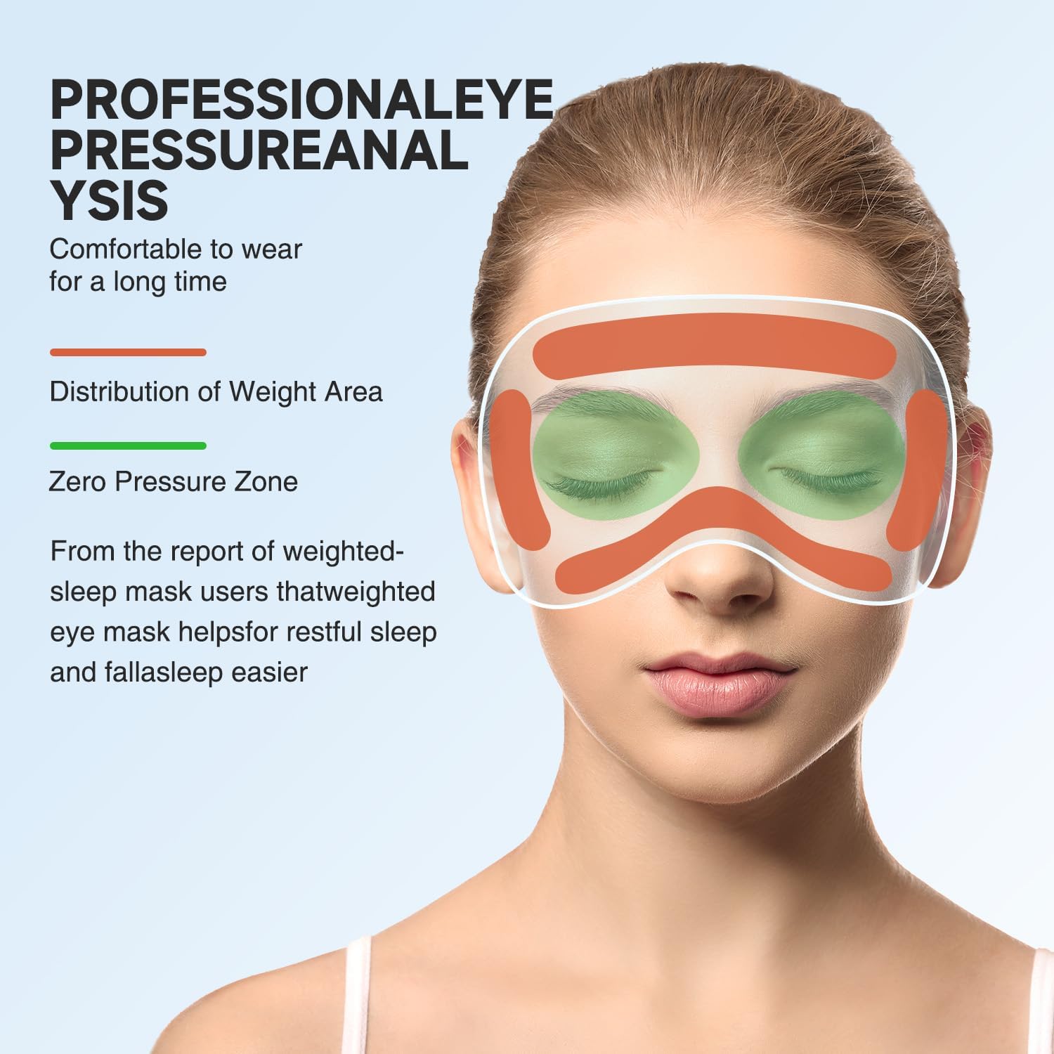 Thumbnail 4 de Umisleep 3D Weighted Sleep Mask 120g