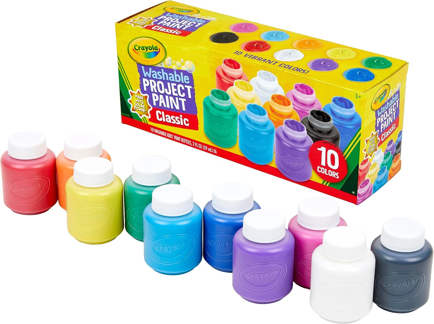 Thumbnail 4 de CRAYOLA Washable Kids Paint Set 10 ct ๐จ