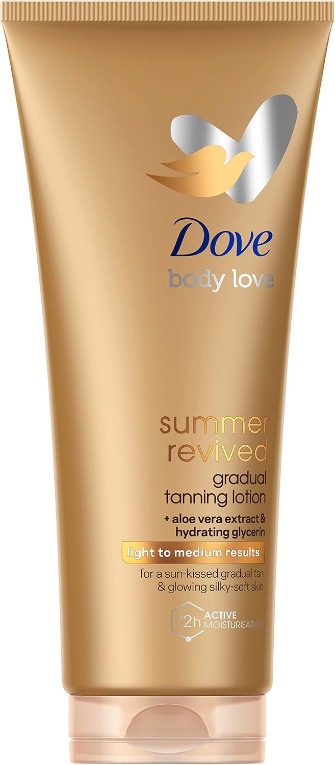 Dove Lozione Corpo Autoabbronzante tono chiaro medio 200 ml