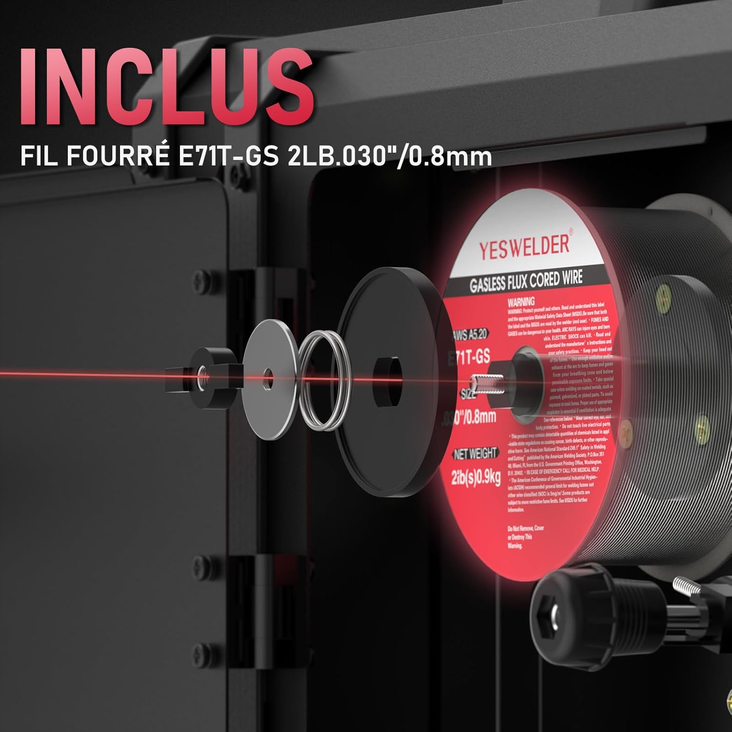 Thumbnail 3 de YESWELDER 135Amp Poste à souder 135A 📷