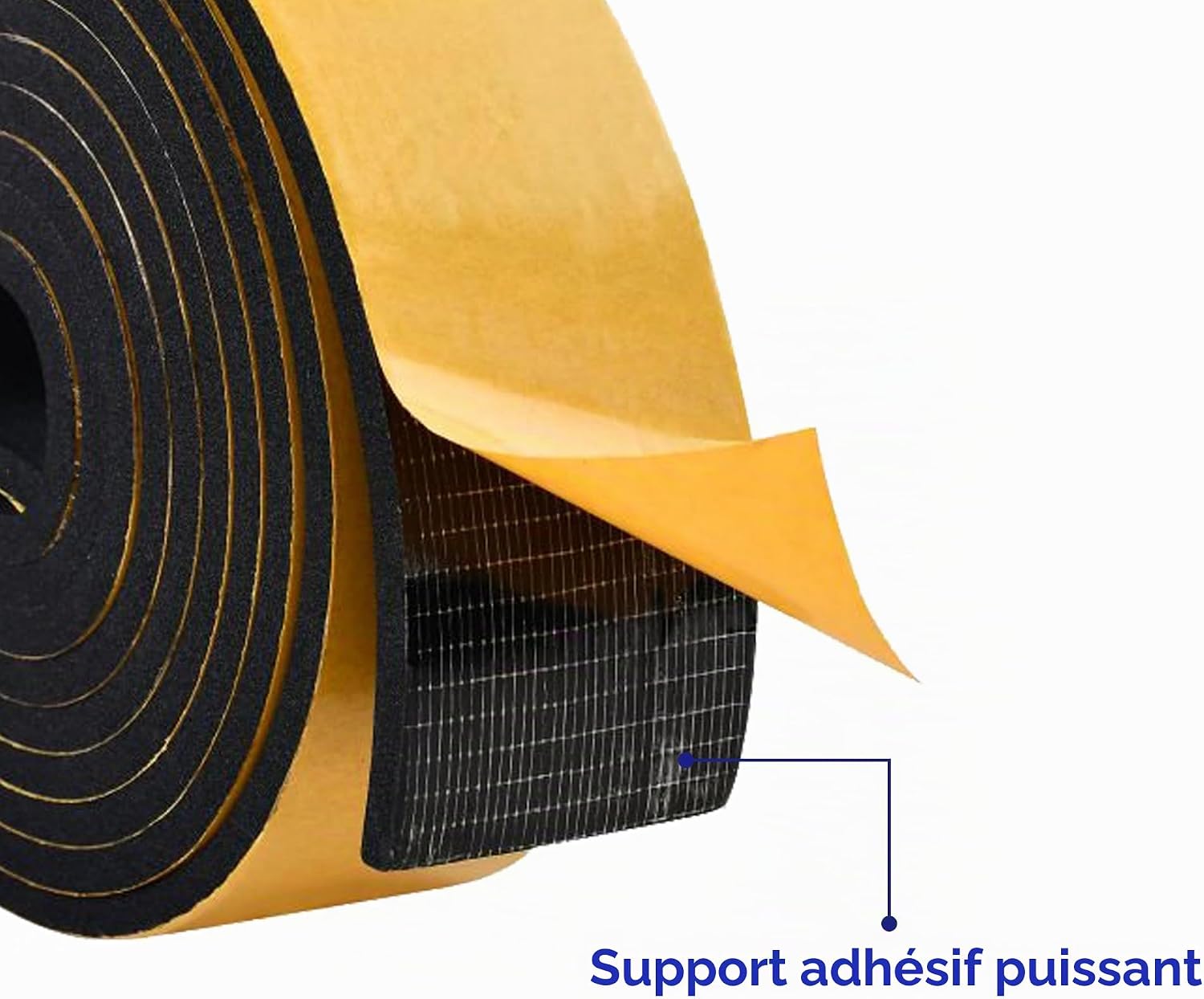 Detalle de Zayejod Foam Tape schuimrubberen afdichtingsband, 50 mm breed, 3 mm dik, 5 m