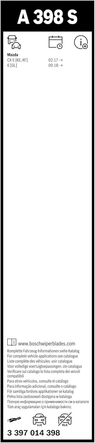 Thumbnail 2 de Bosch Aerotwin A398S 600/450 mm