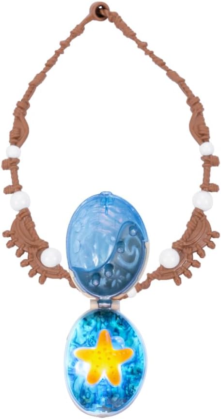 Detalle de Disney Vaiana 2 - Collier Étoile de Mer Officiel pour enfant, pendentif doré et chaîne 5L