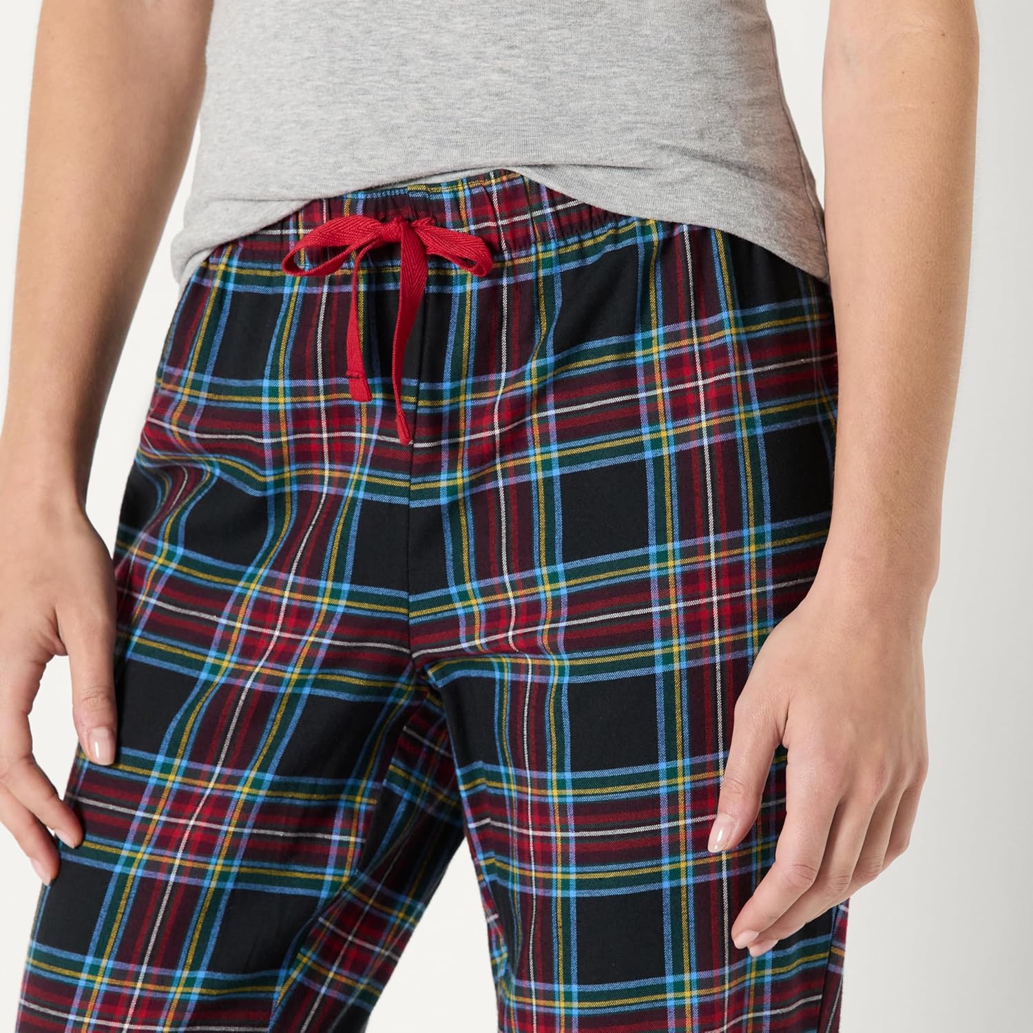 Thumbnail 3 de Amazon Essentials Women's Relaxed-Fit Brushed Flannel Pajama Sleep Pant with Drawstring