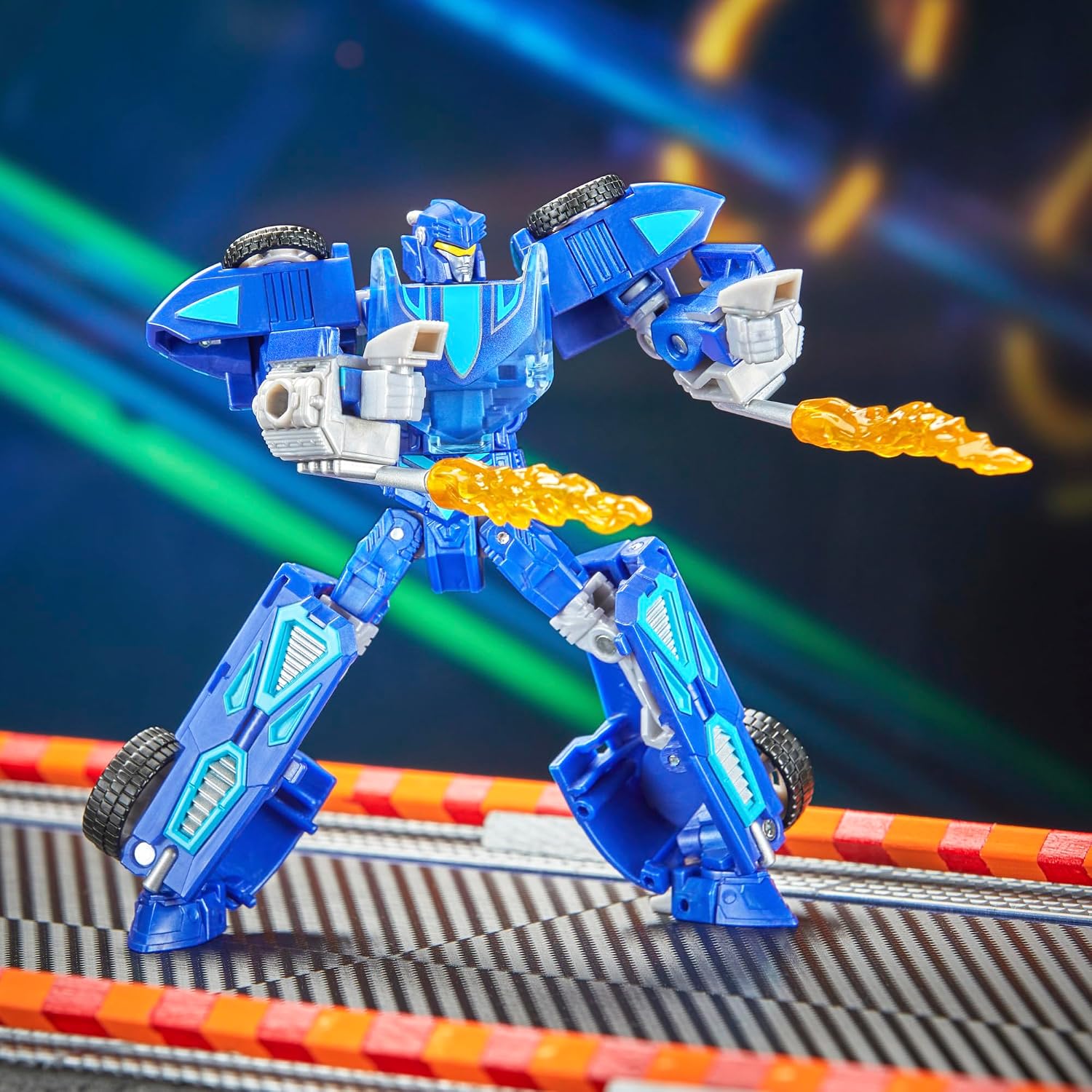 Thumbnail 6 de Transformers G1180 Twin Mill – figurka Deluxe 12,5 cm, robot i samochód wyścigowy