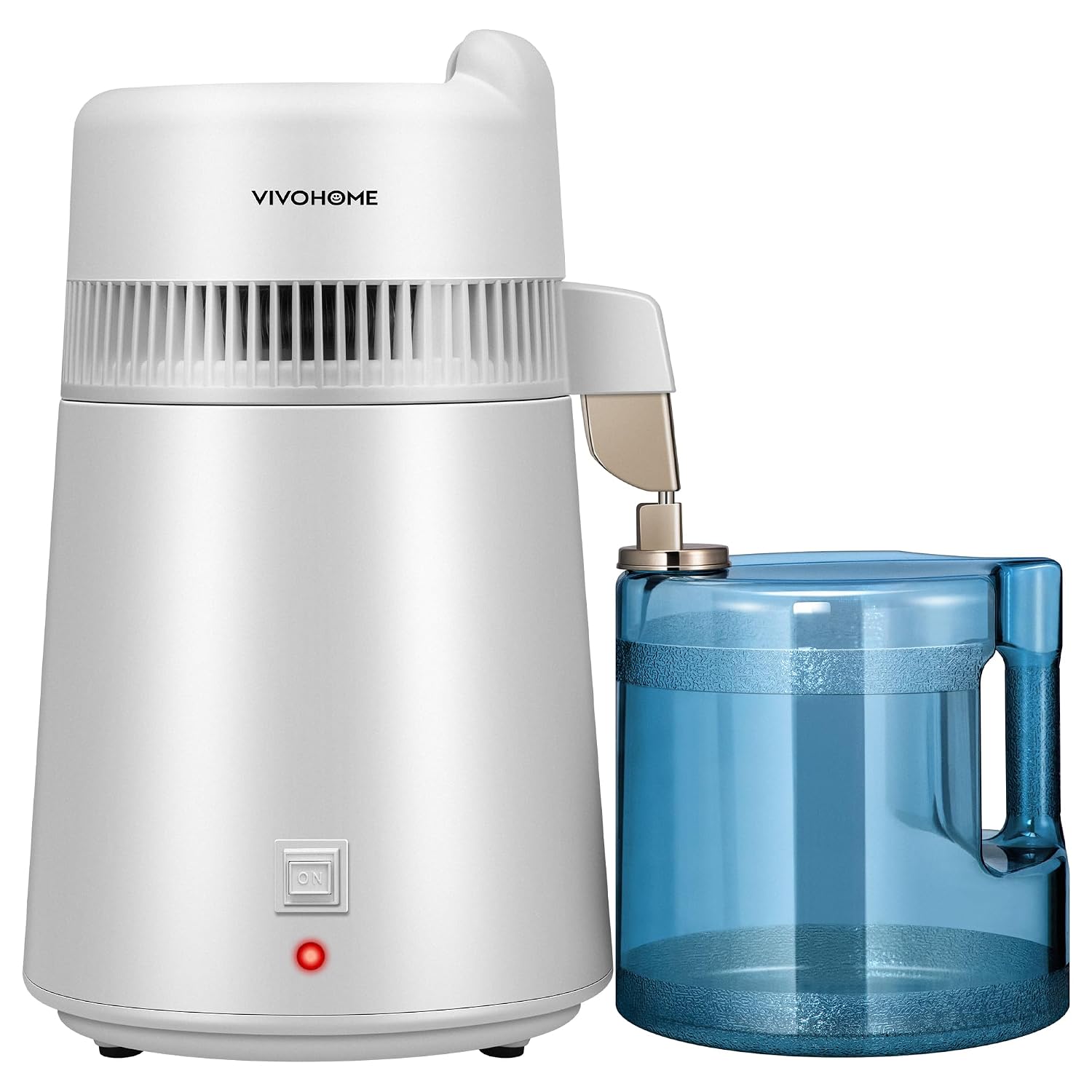 Detalle de VIVOHOME 6L Countertop Water Distiller, 900W with Smart Switch