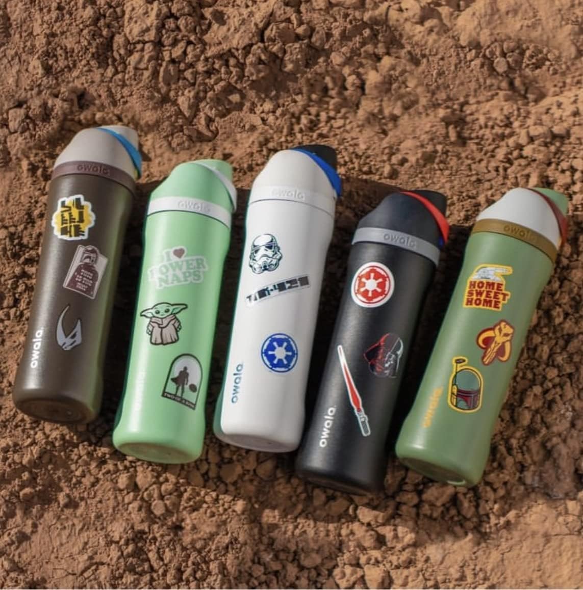 Thumbnail 6 de Owala Star Wars FreeSip Insulated Water Bottle (Darth Vader) – 24-Ounce