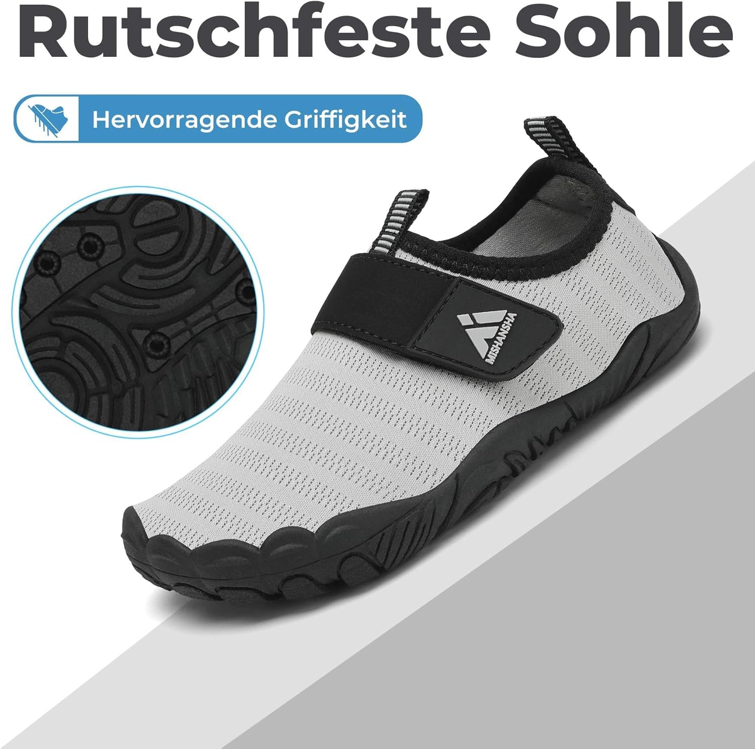 Thumbnail 6 de Mishansha Kinder Badeschuhe – Schnelles Trocknen, rutschfest & atmungsaktiv (Gr. 24–35)