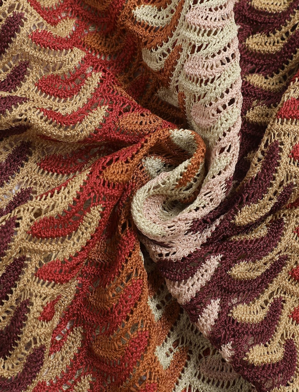 Detalle de ZAFUL Beach Cover-Up Pants with Crochet Detail
