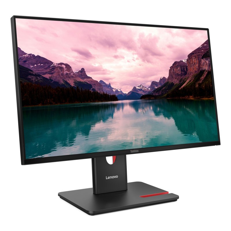 Detalle de Monitor Lenovo 23.8" FHD 120 Hz IPS: fluidez, ergonomía y visión cómoda para trabajo diario