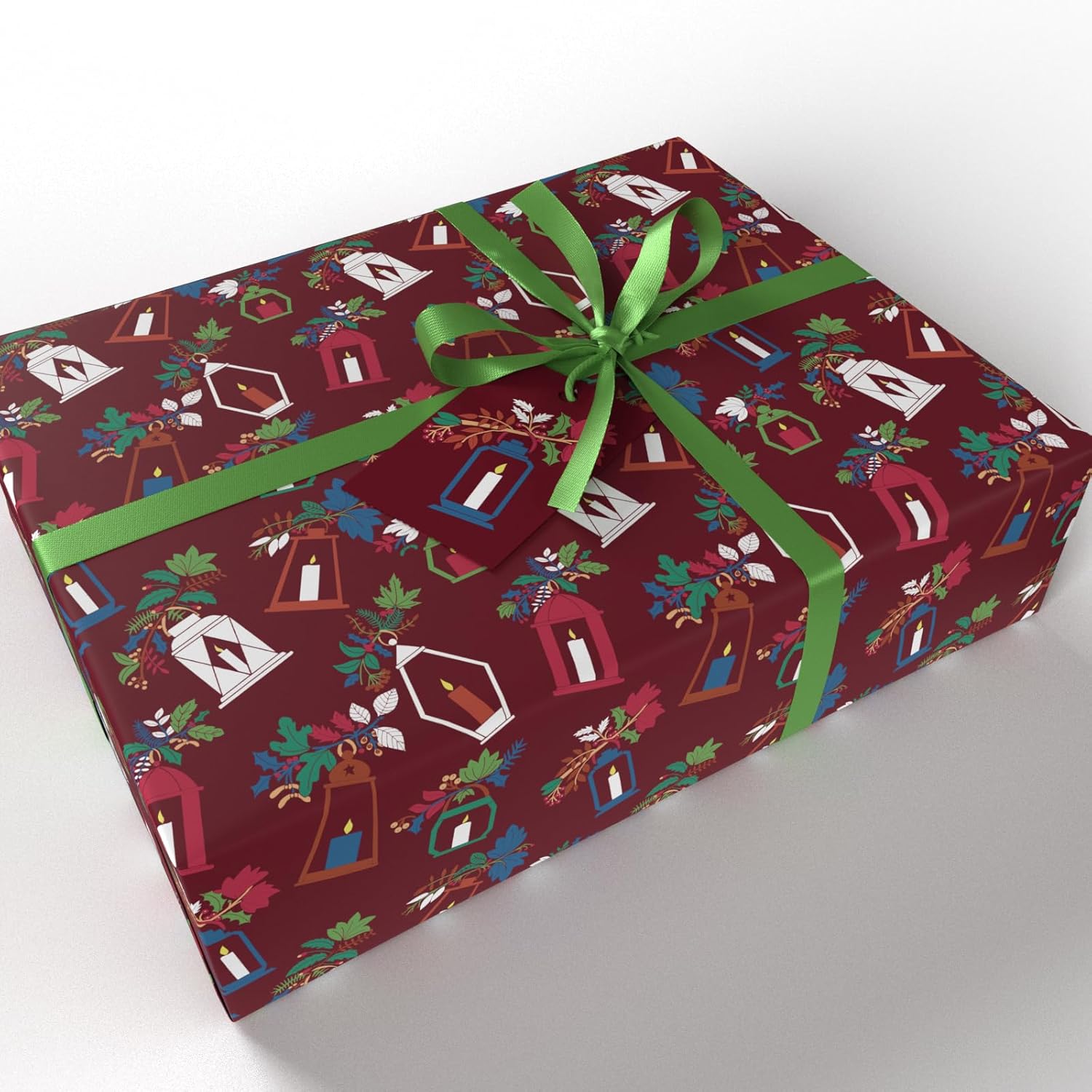 Thumbnail 4 de Luxury ECO Xmas Gift Wrap 6 sheets recycled wrapping paper 🎁