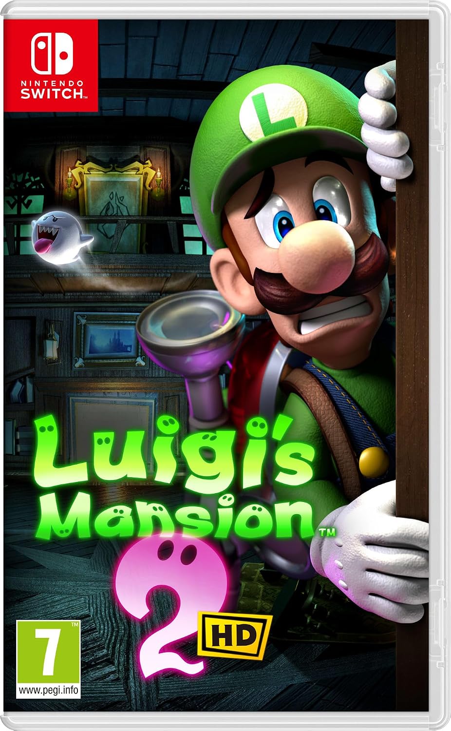 Detalle de Luigi's Mansion 2 HD - Videogioco Nintendo (Ed. Italiana) – Versione su scheda