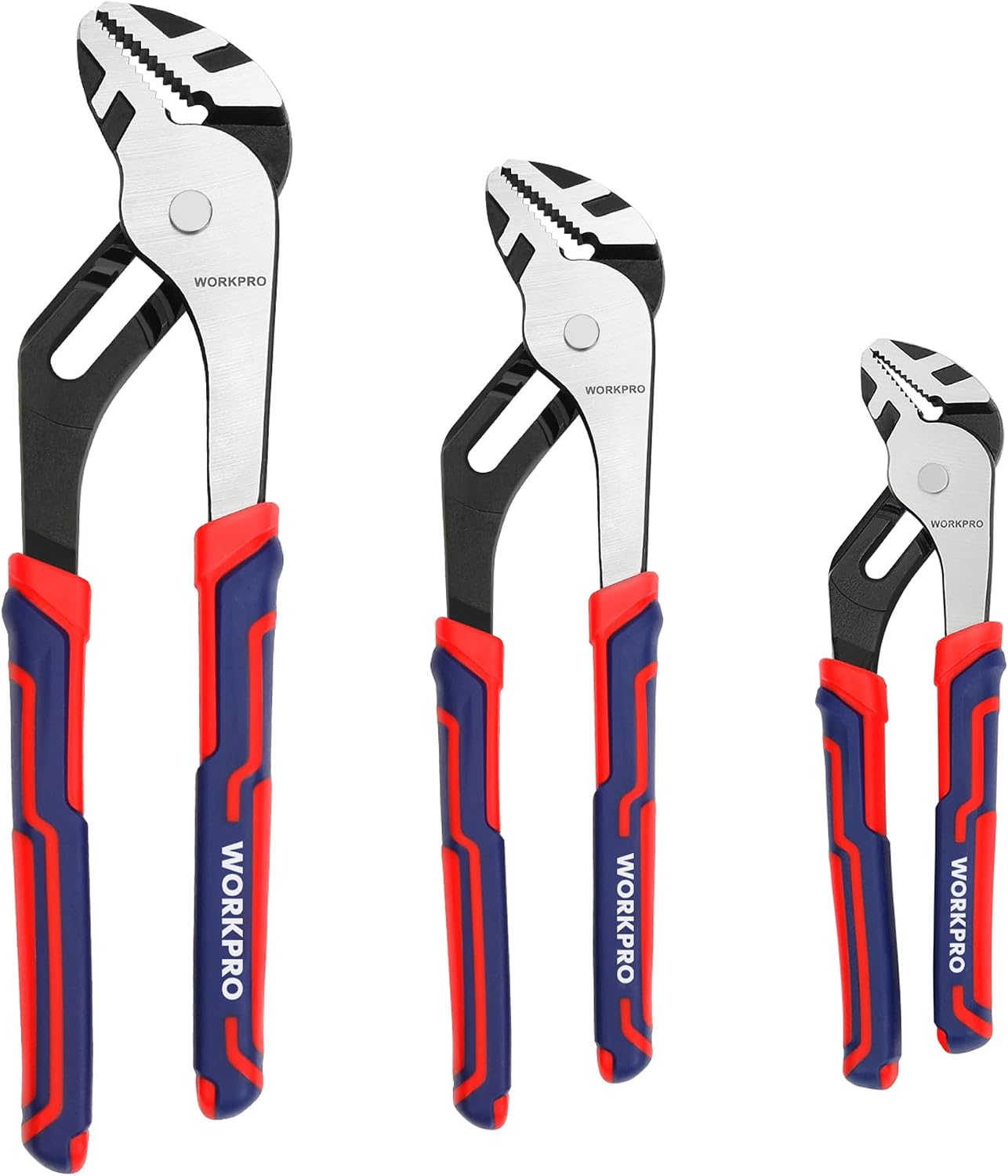 Detalle de WORKPRO Groove Joint Pliers 12-Inch