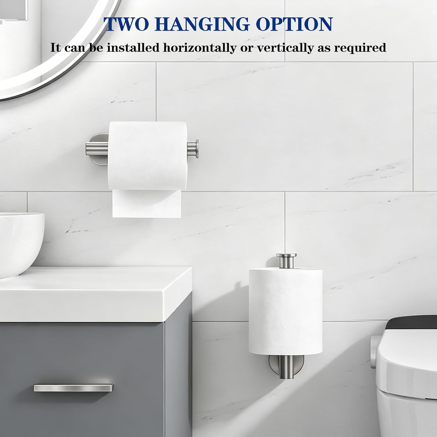Thumbnail 2 de SetSail Toilet Paper Holder Stainless Steel