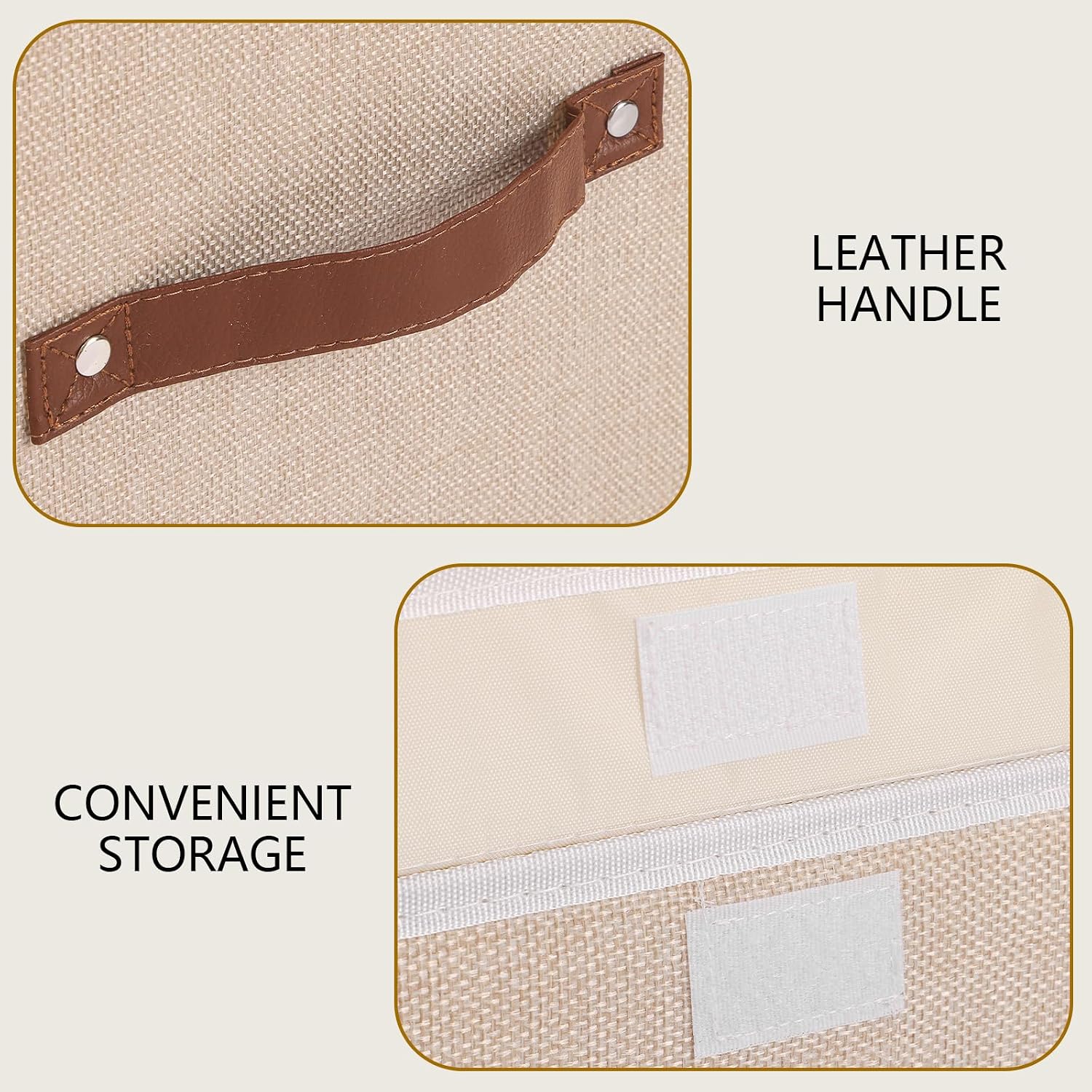 Thumbnail 6 de Yawinhe Storage box 2 pack, 38x25x25cm