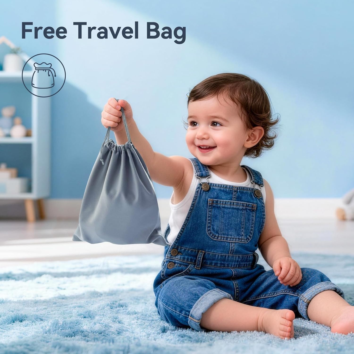 Thumbnail 5 de UseNiy Baby Ear Protection for Infants and Toddlers (3–48 Months) – 25dB Noise Reduction Earmuffs, Blue