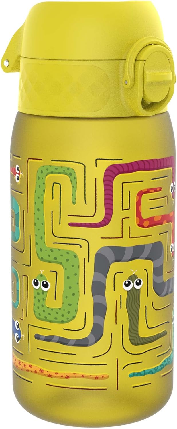 Detalle de Ion8 Borraccia per Bambini 350 ml – a prova di perdite, facile da aprire e lavabile in lavastoviglie