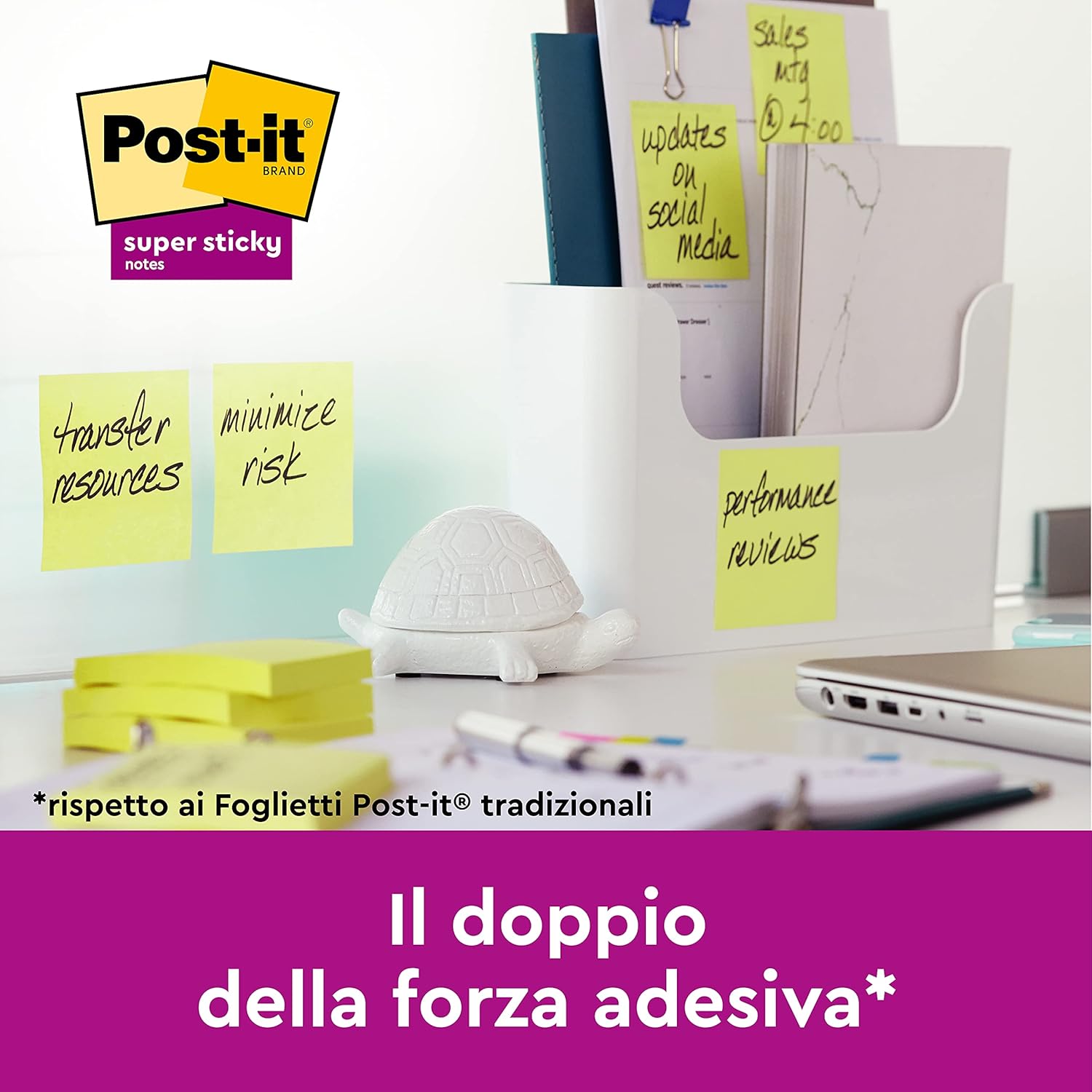 Thumbnail 1 de Post-It Super Sticky 90 foglietti 📝