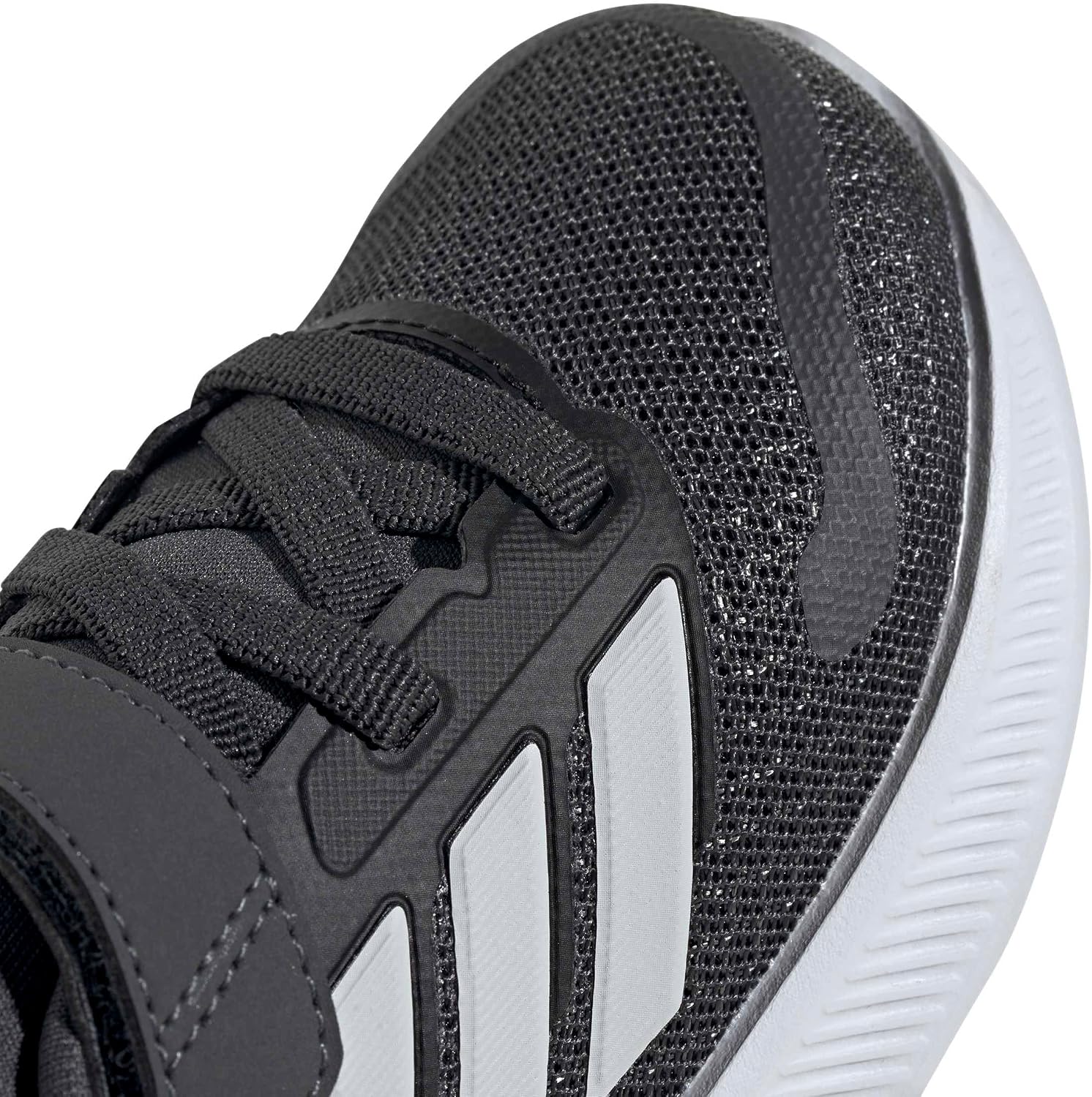 Detalle de adidas Runfalcon 5 Laufschuh – Reguläre Passform, Textiloberteil, Cloudfoam Zwischensohle