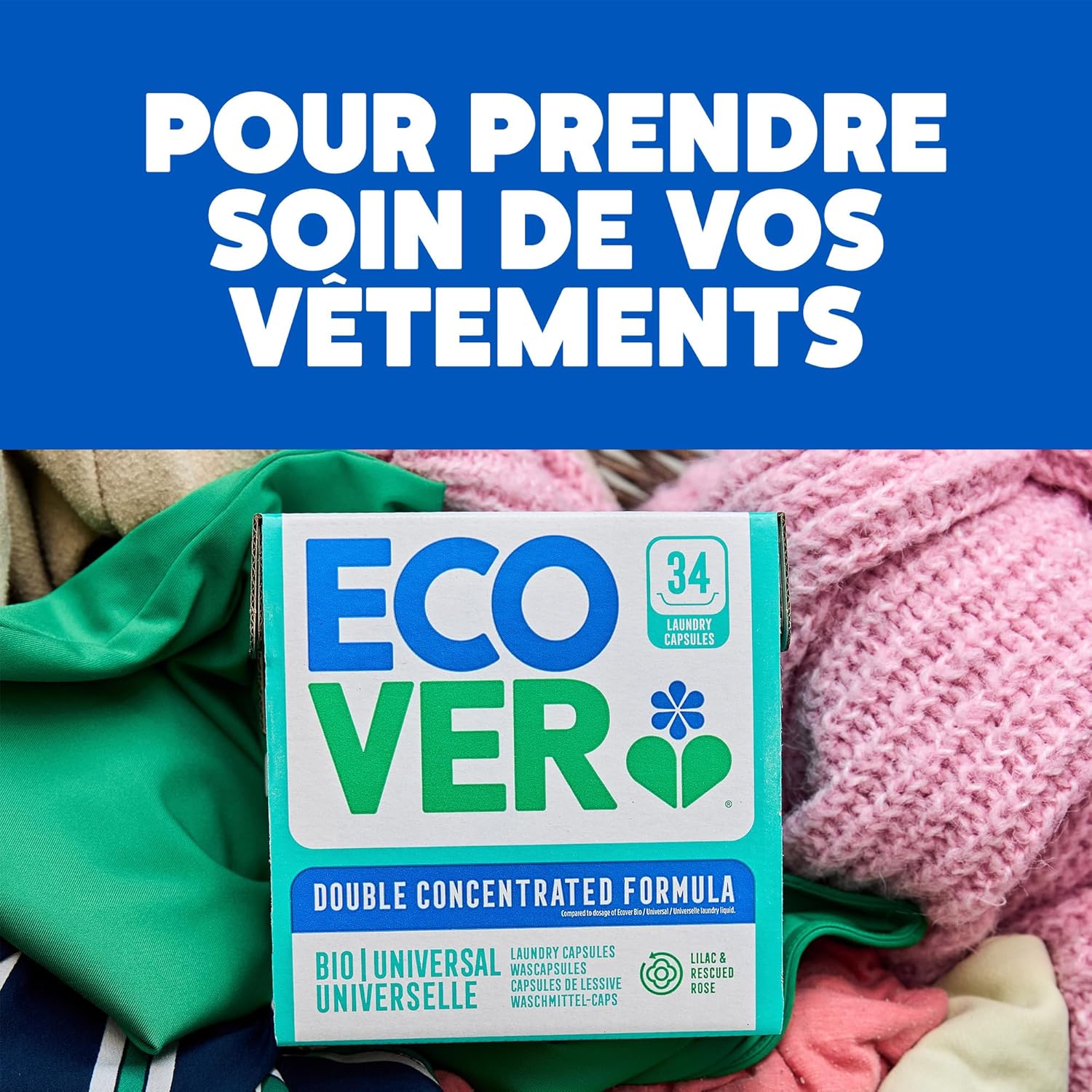 Thumbnail 3 de Ecover Lessive 18 lavages